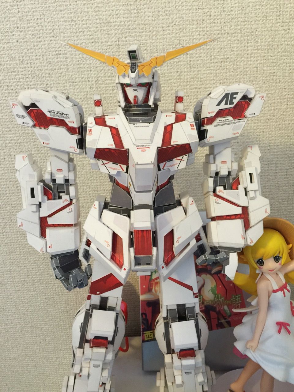 ペーパークラフト ユニコーンガンダム コンバージ仮面ライダーフルコンプへの道と俺の趣味と魂のblog ペーパークラフト ユニコーンガンダム コンバージ仮面ライダーフルコンプへの道と俺の趣味と魂のblog