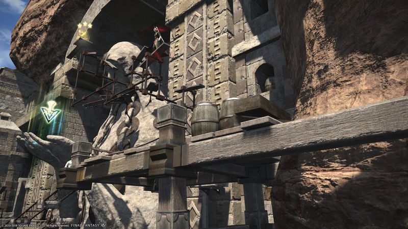 ジャンピングアスレチックと金のサボテンダー Ff14 初心者光の戦士の誇大妄想手帳