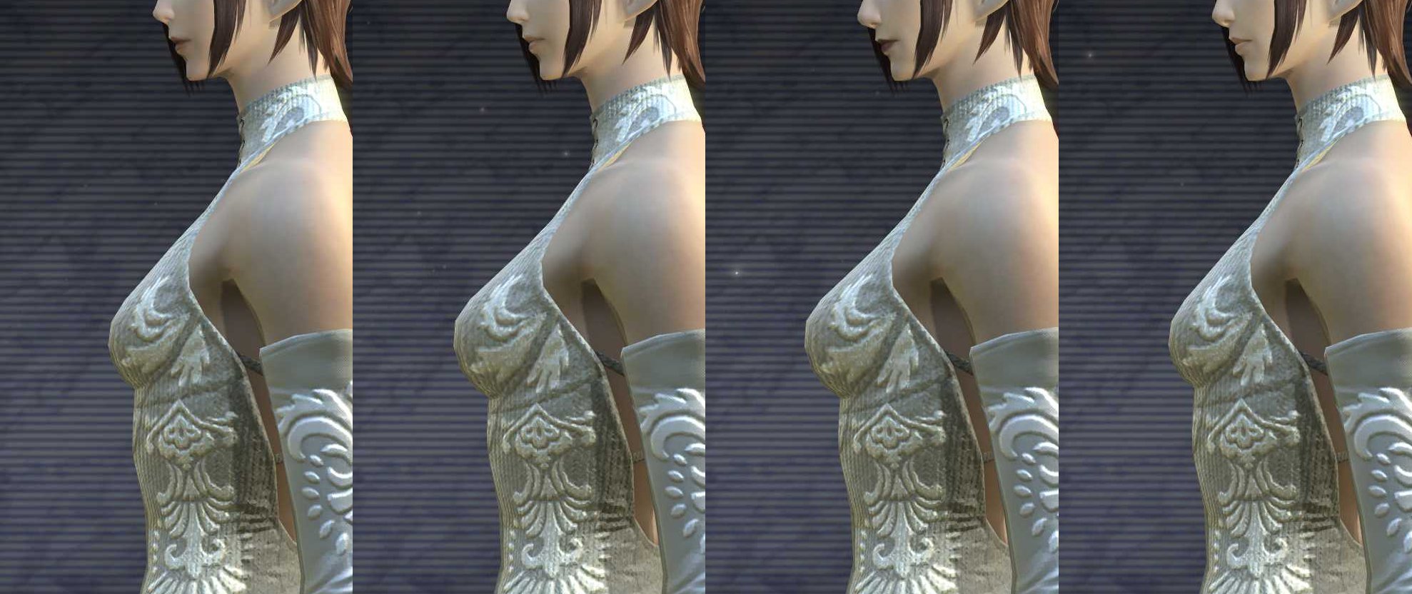 旧ff14 キャラのバストサイズ比較 It Walks In Eorzea