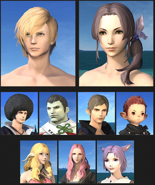 Ff14 髪形もギアセットで変更できるようになるとミラプリも捗るん Ff14 髪形もギアセットで変更できるようになるとミラプリも捗るん