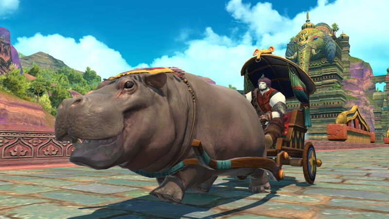 Ff14 6 15アルカソーダラ族のカバマウントが評判 ヒカセンの反応 Ff14みんなの反応