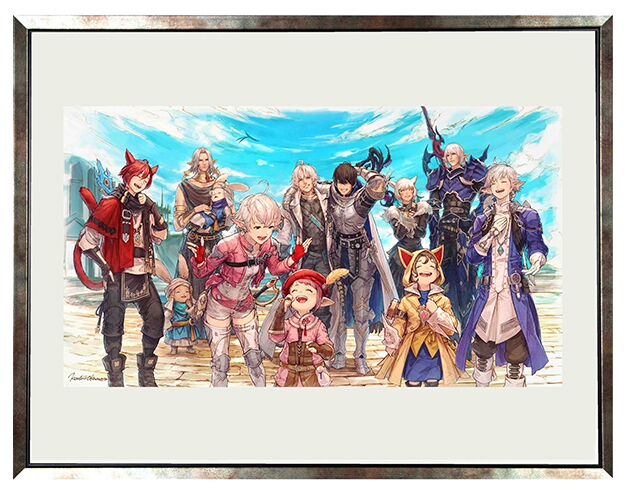 【peopoo】ファイナルファンタジーXIV 複製原画『託されし者たち』 FF14】新複製原画『Flow』『託されし者たち』『おかえりなさい