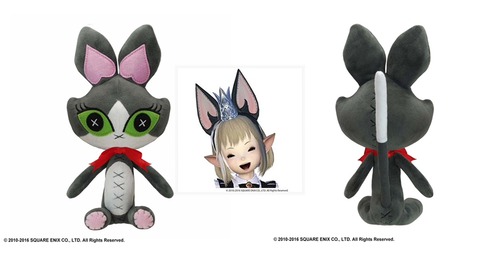 新品未開封 FF14 ケットシー ぬいぐるみ ケットシーカチューシャ FF14 ケットシーカチューシャ コード未使用 マメットケットシー