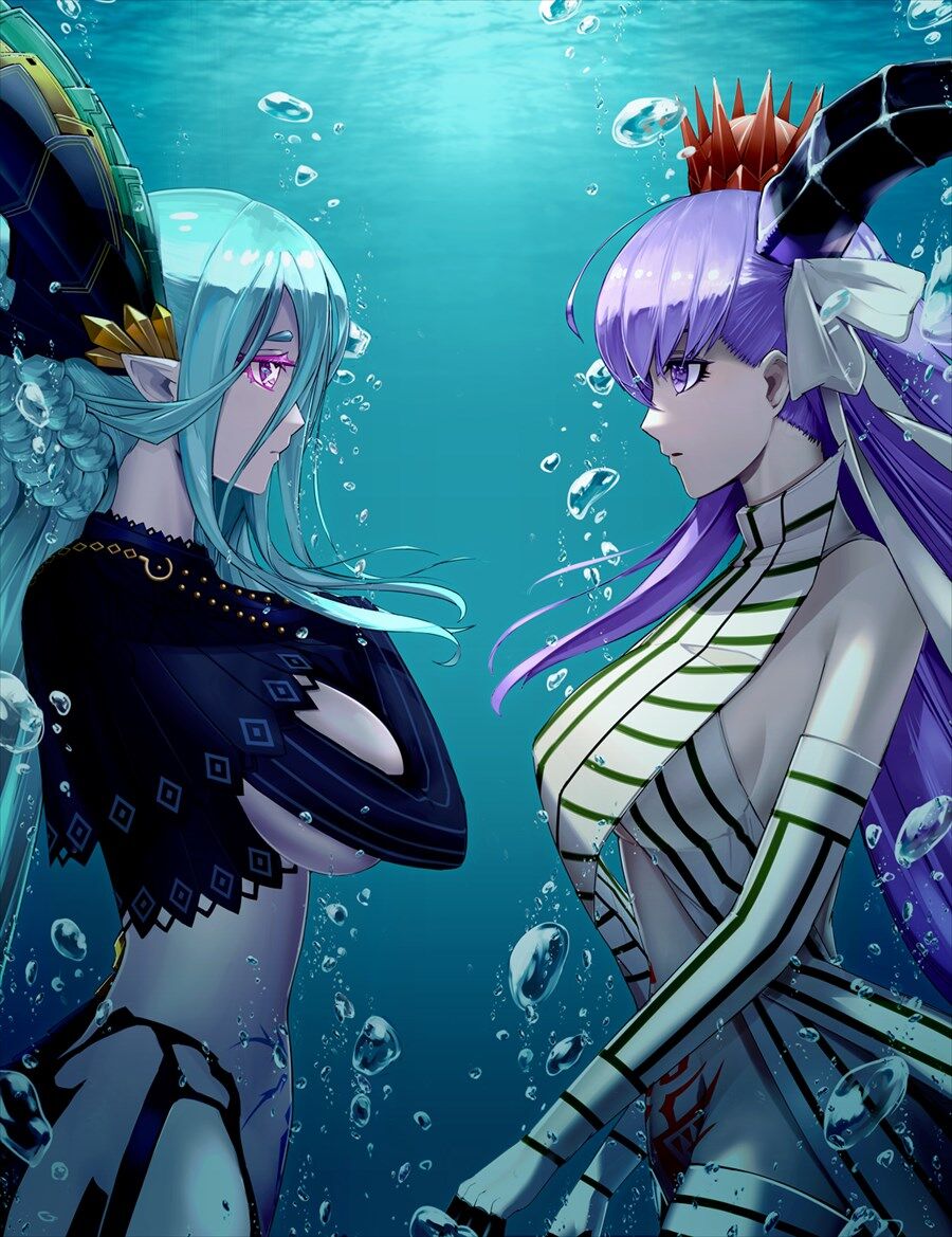 Fgo ティアマト キングプロテア 巨大女の子な二人すこ