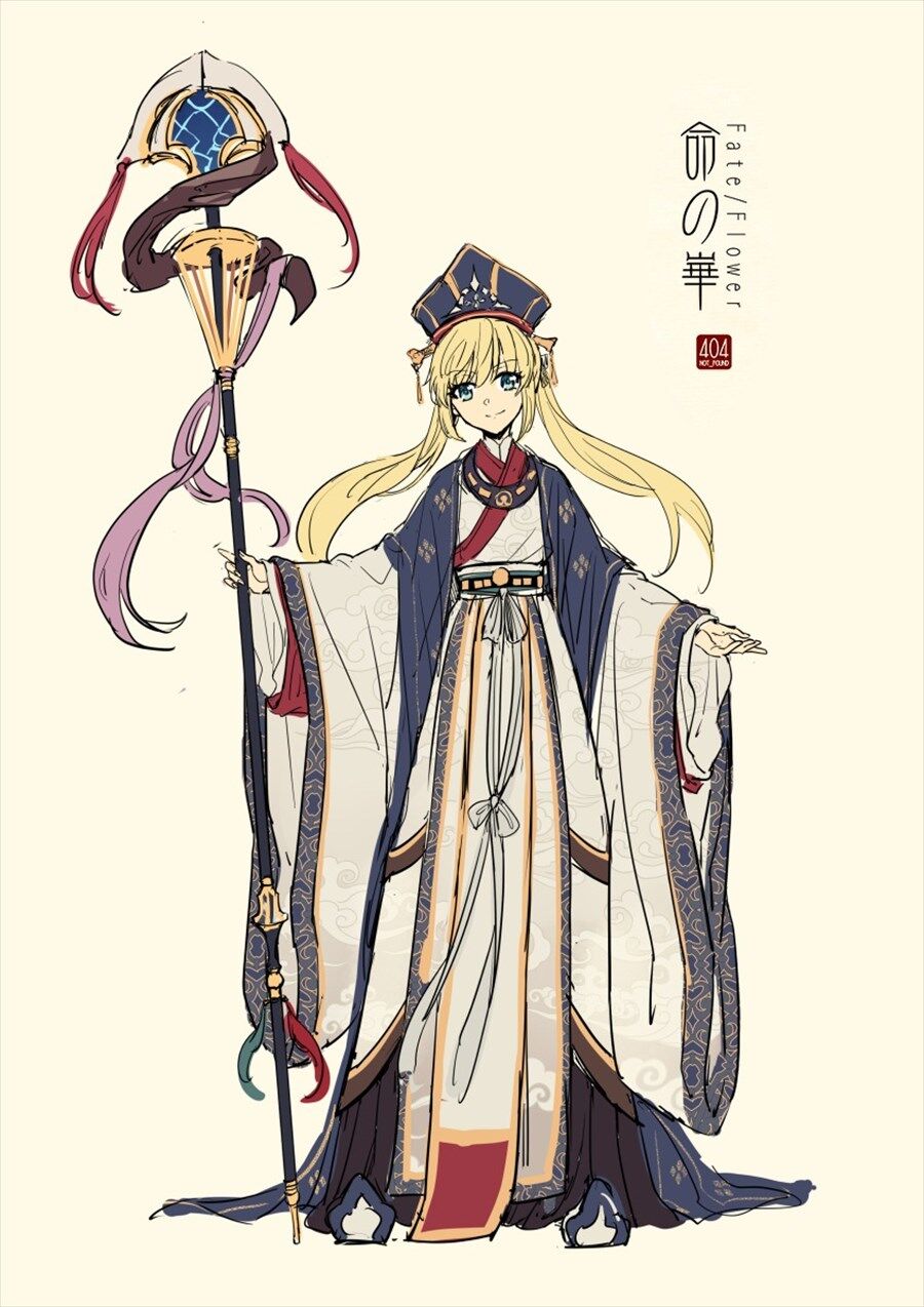 Fgo 華服のキャストリア メルトリリスイラスト 中華衣装綺麗でいいね
