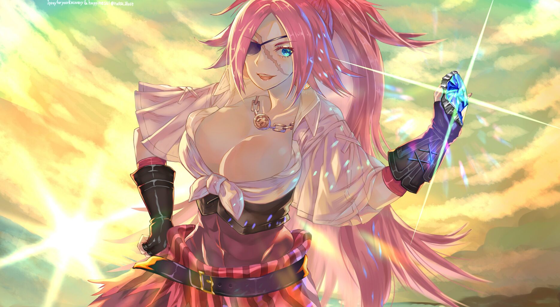 Fgo アトランティス衣装のドレイク船長イラスト この霊衣はよ