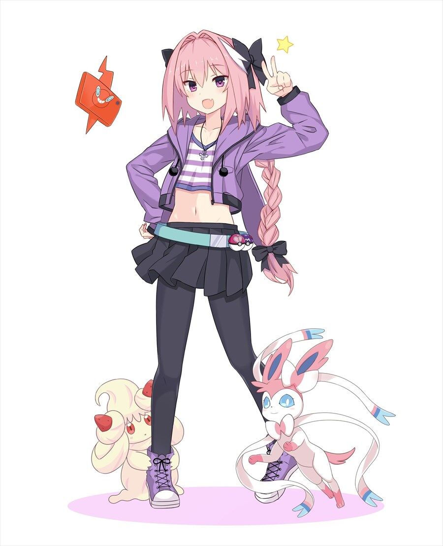 Fgo ポケモントレーナーのアストルフォイラスト 男の娘トレーナーいいぞ Fgo ポケモントレーナーのアストルフォイラスト 男の娘トレーナーいいぞ