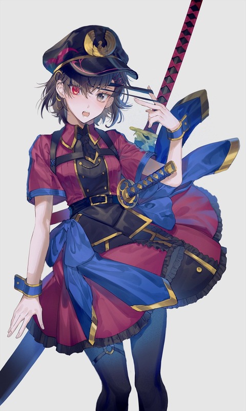 Fgo にしろしまさんの蘭丸xイラスト 眼帯外したver もいいですよね Fgoまとめ カルデア速報