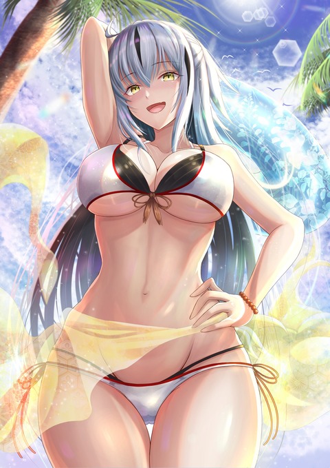 Fgo 水着の景虎ちゃんイラスト ナイスバディ Fgo 水着の景虎ちゃんイラスト ナイスバディ