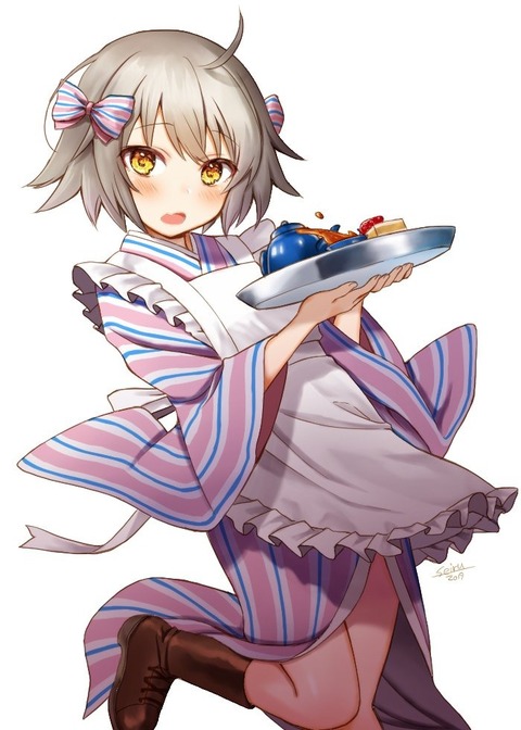 Fgo サンタリリィの和服メイドイラスト あぁ Fgoまとめ カルデア速報 Fgo サンタリリィの和服メイドイラスト あぁ Fgoまとめ カルデア速報