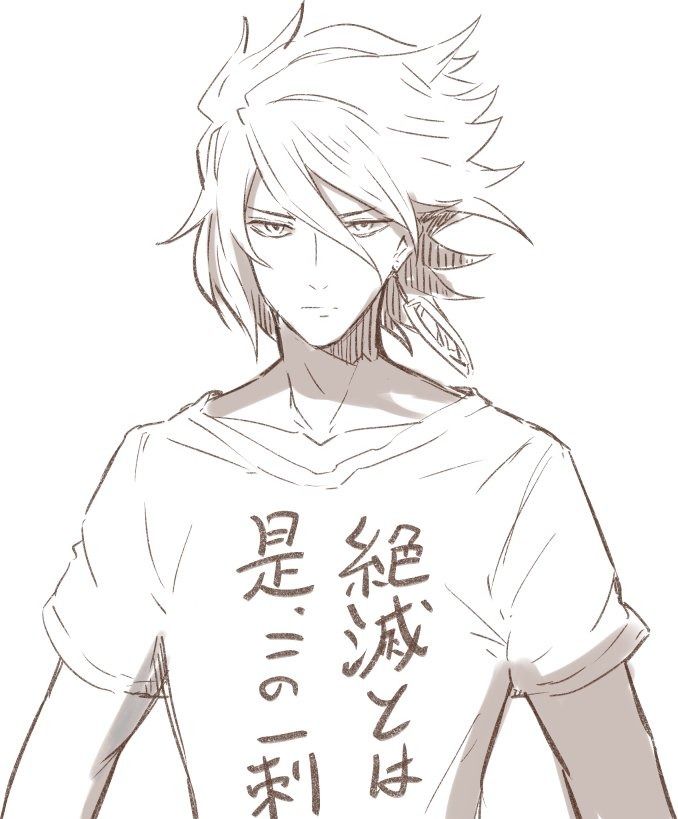 Fgo クソダサtシャツを着るカルナさんｗｗｗ ほしい