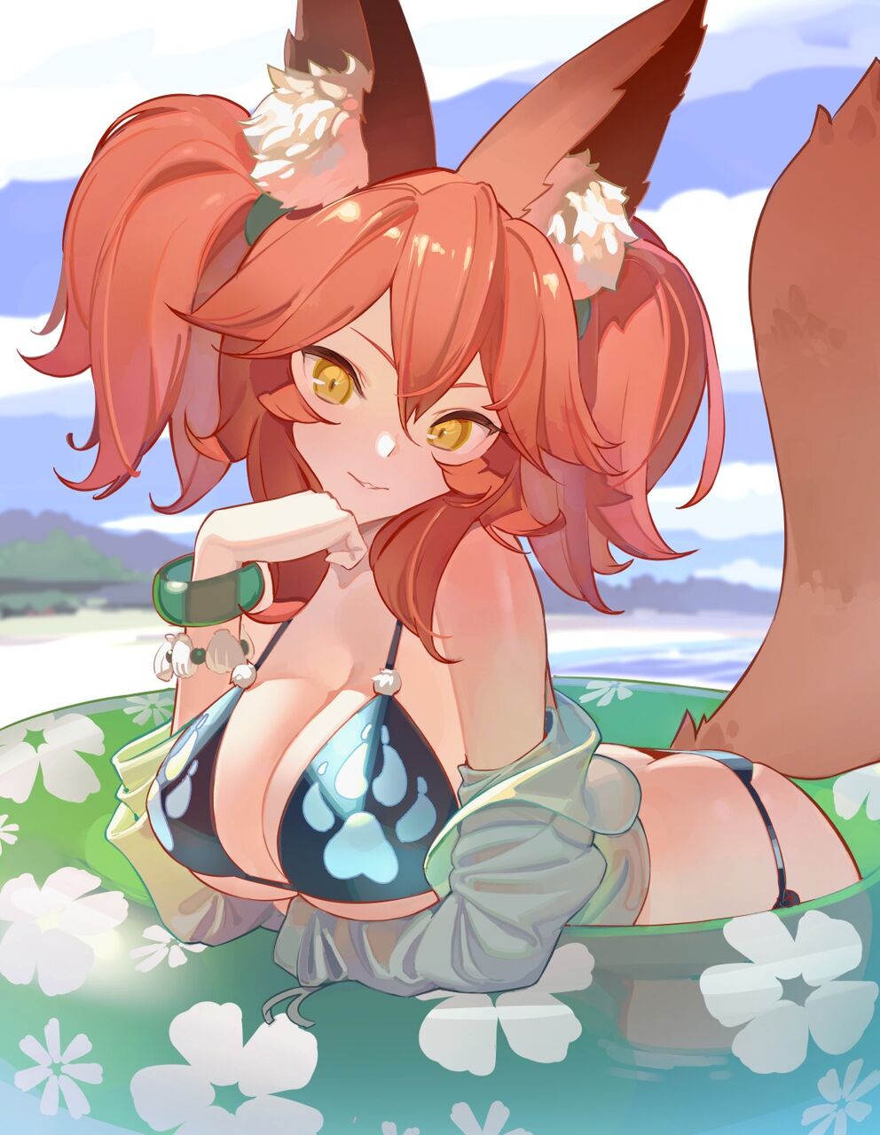 Fgo 水着の玉藻ちゃんイラスト 可愛すぎる Fgo 水着の玉藻ちゃんイラスト 可愛すぎる
