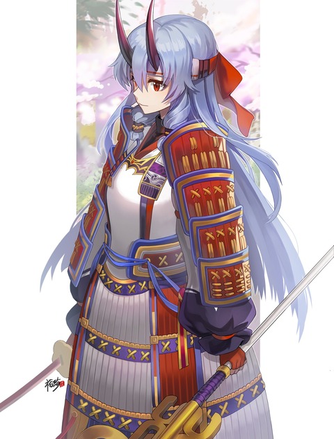 Fgo 巴さんイラスト 武者姿も最高です Fgoまとめ カルデア速報
