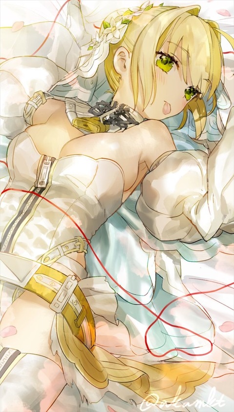 Fgo 仰向けに寝転がった嫁ネロイラスト 花びら咥えてるの美しです Fgoまとめ カルデア速報 Fgo 仰向けに寝転がった嫁ネロイラスト 花びら咥えてるの美しです Fgoまとめ カルデア速報