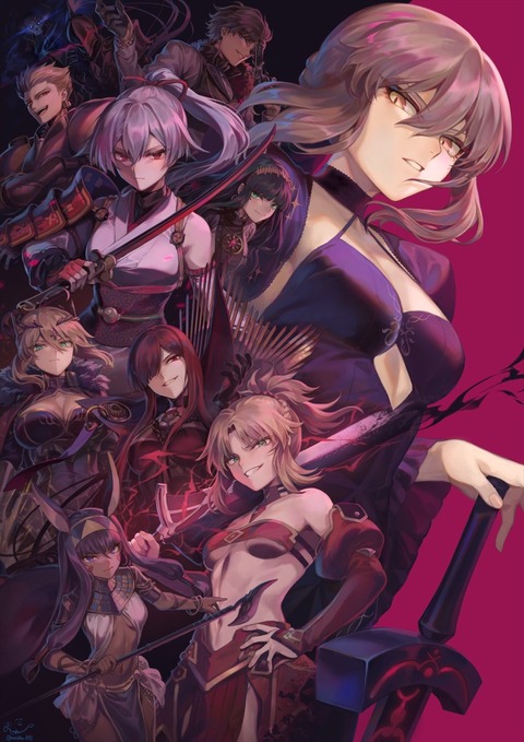 Fgo ましゅーさんのかっこいいサーヴァント集合イラスト ダークな感じ好きです Fgoまとめ カルデア速報 Fgo ましゅーさんのかっこいいサーヴァント集合イラスト ダークな感じ好きです Fgoまとめ カルデア速報