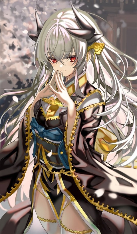 Fgo 茨乃さんの第三再臨姿の清姫さんイラスト 白髪な清姫も最高だよね Fgoまとめ カルデア速報