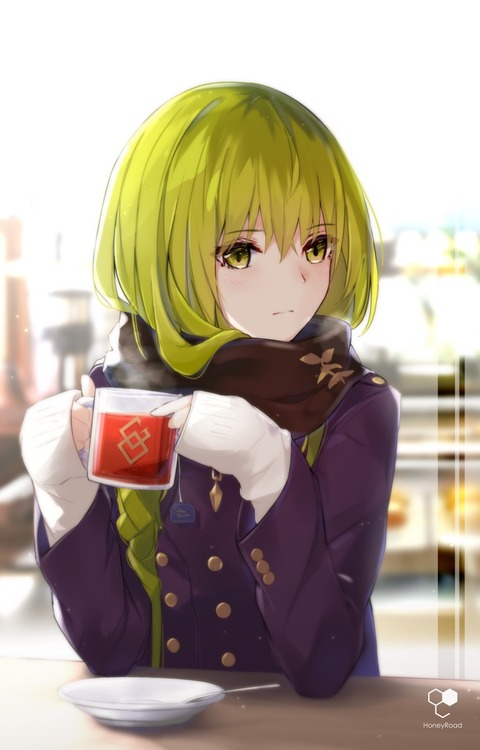 Fgo ローソンver のエルキドゥが可愛すぎる 萌え袖エルキたまりません Fgoまとめ カルデア速報