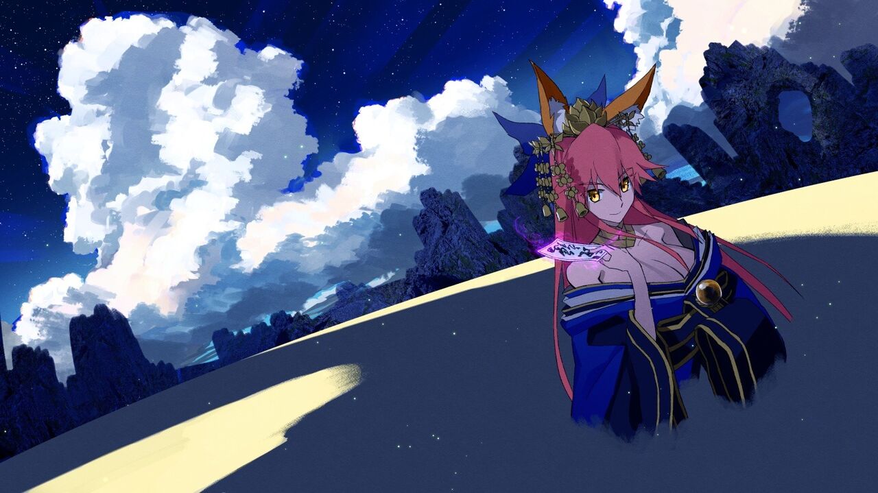 Fgo 玉藻の前イラスト 傾国の呪術師 美しいです