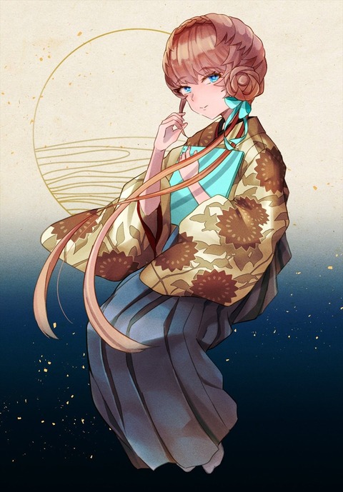 Fgo 礼装衣装のゴッホちゃんイラスト 和服ゴッホちゃんも素敵です Fgoまとめ カルデア速報