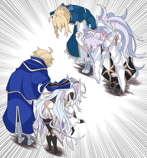 Fgo ãŠäº'ã„ã®ãƒžãƒ¼ãƒªãƒ³ã‚'è¬ã‚‰ã›ã‚‹ã‚¢ãƒ«ãƒˆãƒªã‚¢ ã‚¢ãƒ¼ã‚µãƒ¼ï½—ï½—ï½— ãƒžãƒ¼ãƒªãƒ³ã¯æ€§åˆ¥å•ã‚ãšãƒ¤ãƒã„ã‹ã‚‰ãªï½— Fgoã¾ã¨ã‚ ã‚«ãƒ«ãƒ‡ã‚¢é€Ÿå ±