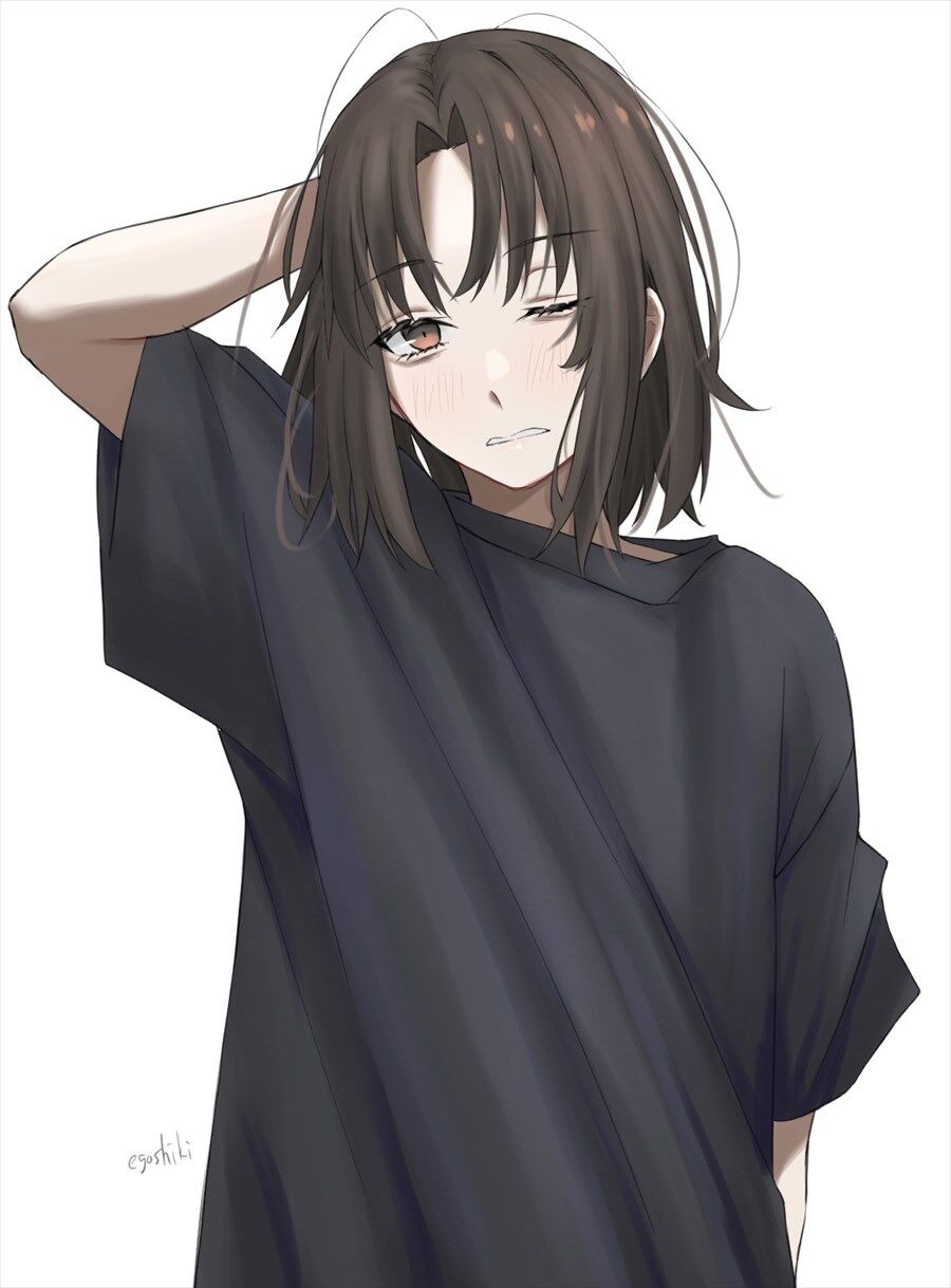 Fgo えごさんの寝起きの式イラスト 寝起き式さん可愛いなw