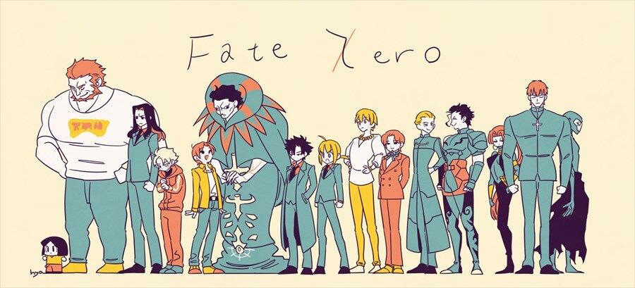 Fate Zero Zeroキャラ勢イラスト Zeroキャラは全員かっこよくていい好きです 2chゲームまとめアンテナ