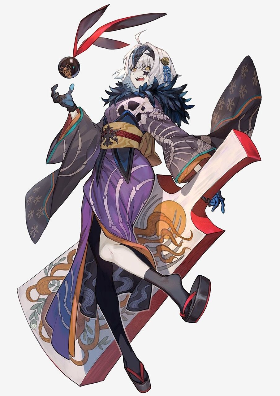 Fgo Lackさんの羽子板持ったアーチャー邪ンヌ 正月に実装してくれ