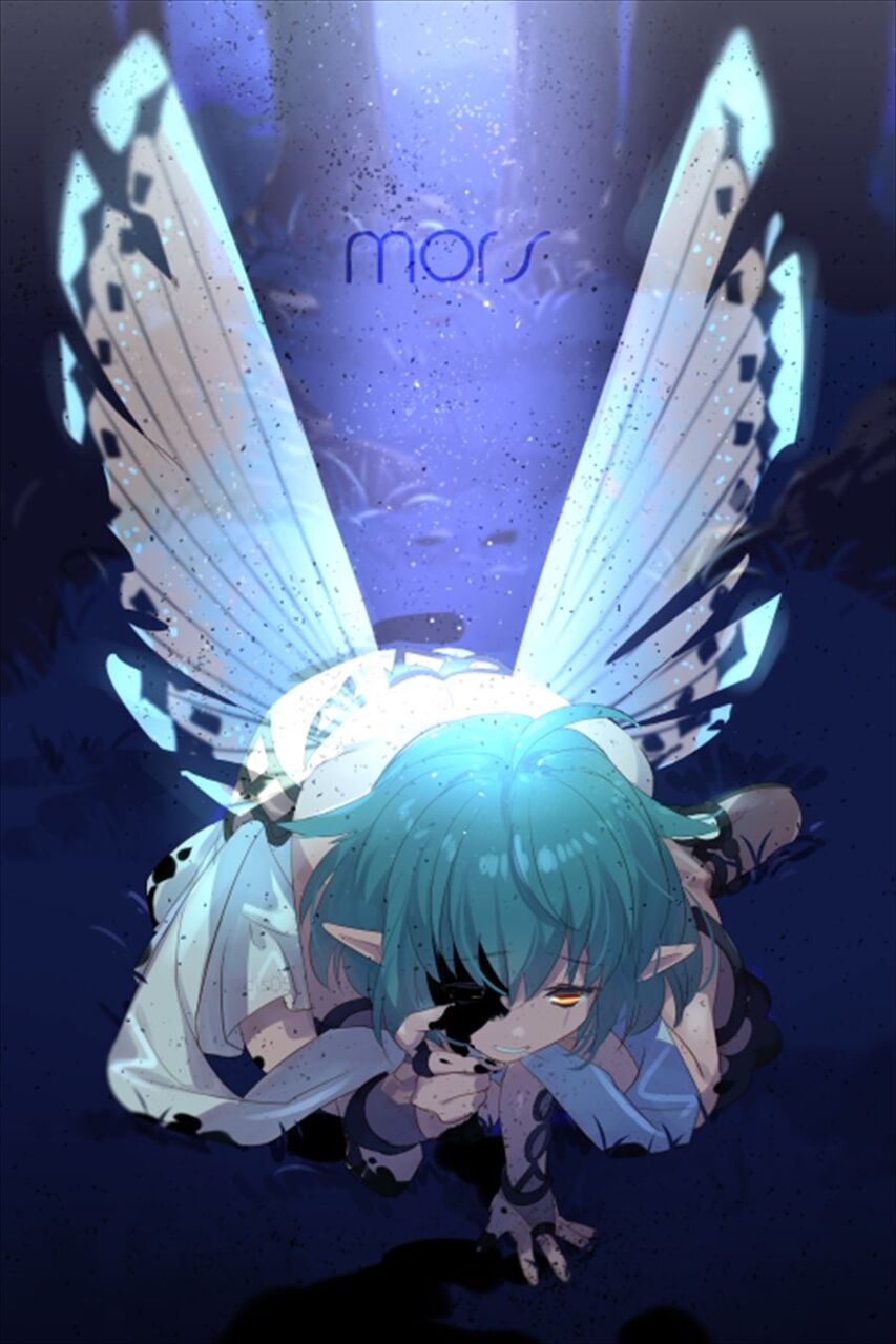 Fgo ｪさんの青髪妖精ちゃんイラスト 最初のこの娘可愛かったなぁ