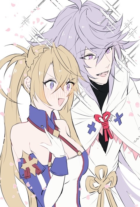Fgo ブラダマンテちゃん 憧れのマーリン様とツーショット 緊張してるの可愛い Fgoまとめ カルデア速報