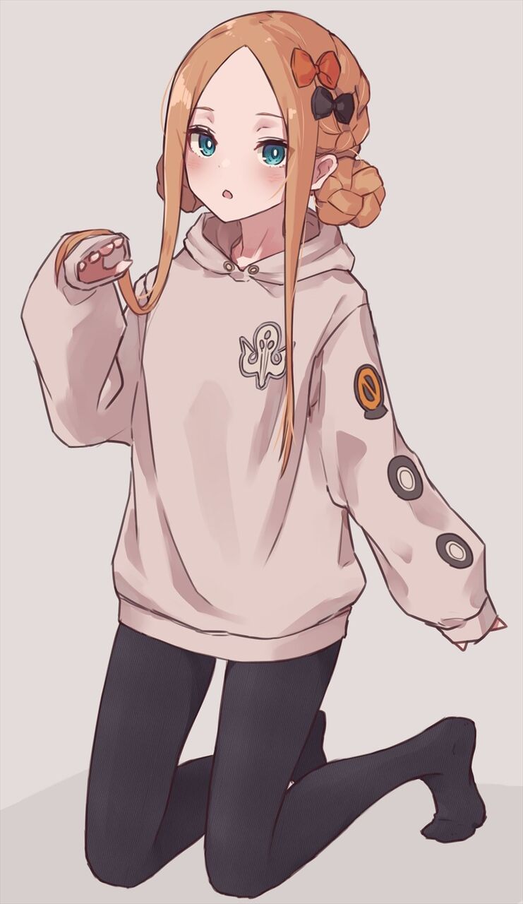 Fgo 冬部屋着のアビーちゃんイラスト 黒ストアビーちゃんも最高です