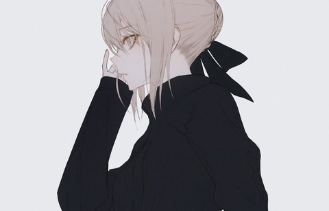 Fgo キャプテンの仕事を終えて髪をおろすネモくん