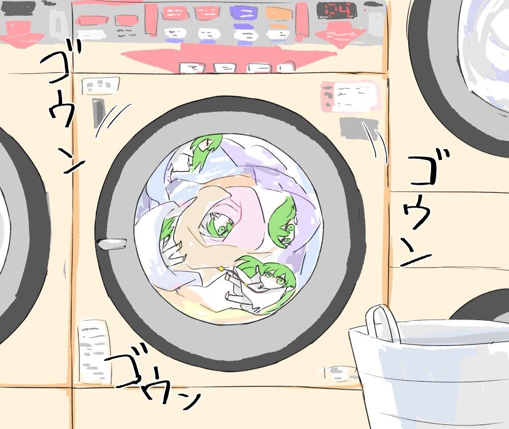 Fgo ドラム式洗濯機で洗濯物と一緒に現れるミニエルキドゥ ふんわりドゥすこ