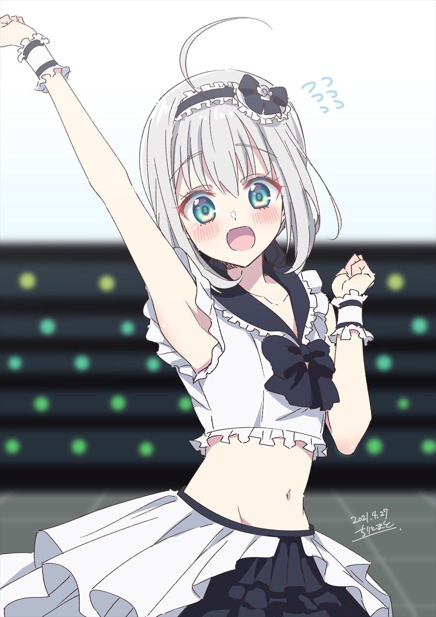 Fgo アイドルやるグレイたんイラスト アイドルやってるグレイもいい 2chゲームまとめアンテナ