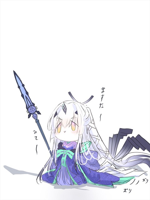 Fgo 平安メリュジーヌイラスト 着物のミニメリュジーヌも可愛いなw Fgoまとめ カルデア速報