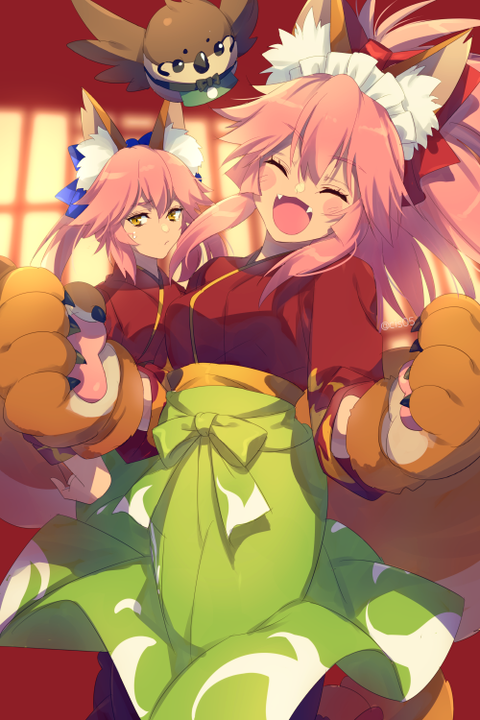 Fgo 閻魔亭の仲居衣装を着た玉藻 タマモキャット お二人共 最高に似合ってます Fgoまとめ カルデア速報 Fgo 閻魔亭の仲居衣装を着た玉藻 タマモキャット お二人共 最高に似合ってます Fgoまとめ カルデア速報
