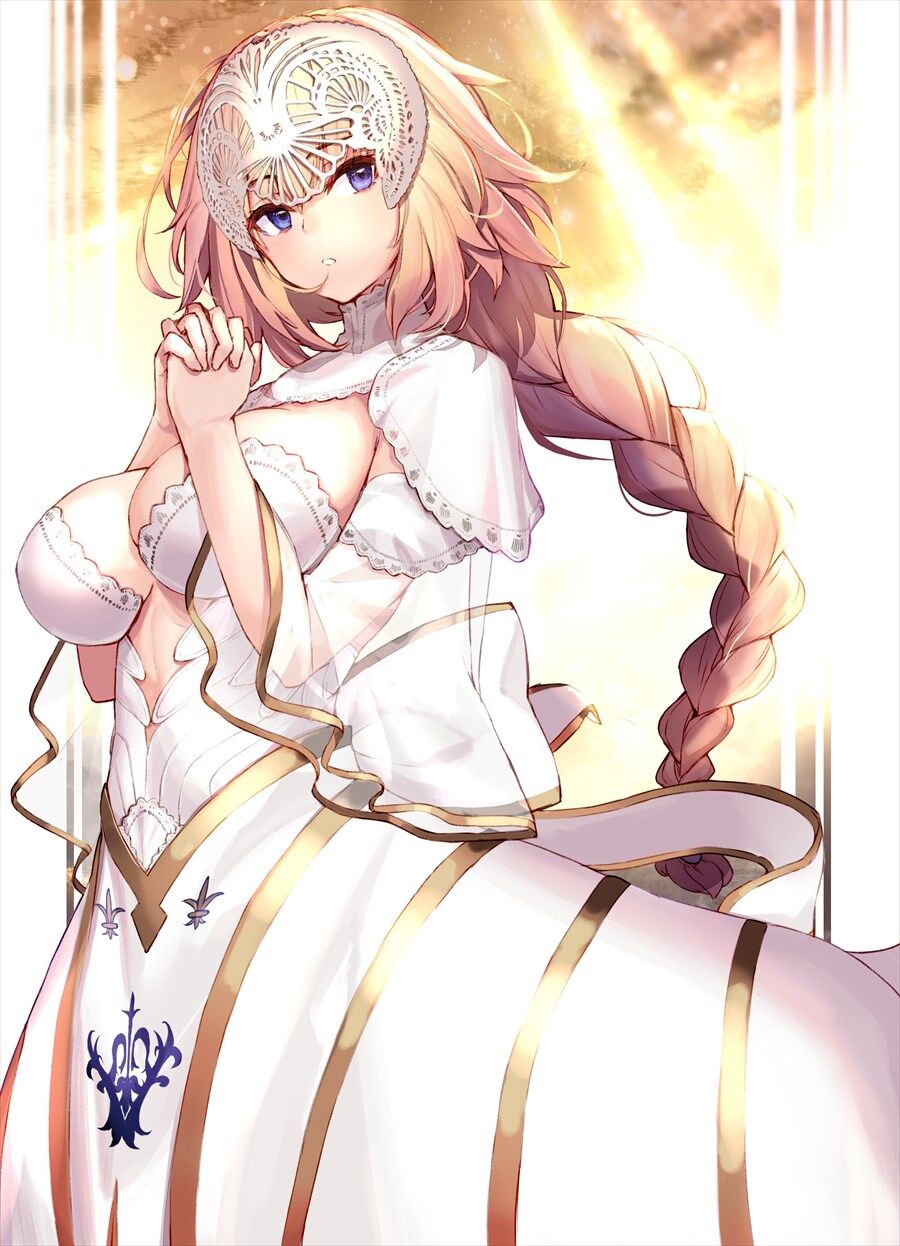 Fgo にのうでさんの聖女ジャンヌイラスト Fgow衣装のジャンヌは神々しすぎる