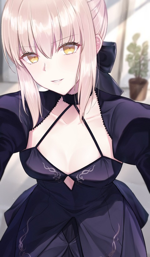 Fgo 黒王に壁ドンされてる一人称視点イラスト イケメンすぎるんじゃぁ