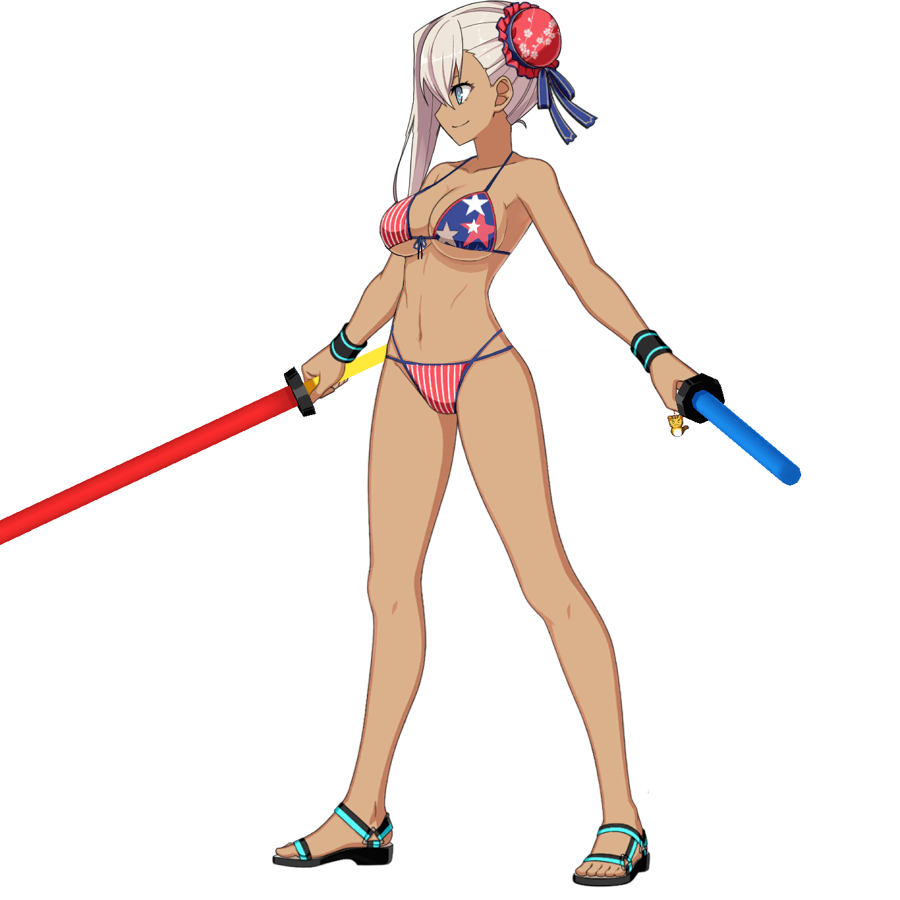 Fgo 水着武蔵ちゃんの妄想霊衣 この日焼け差分よすぎる Fgo 水着武蔵ちゃんの妄想霊衣 この日焼け差分よすぎる