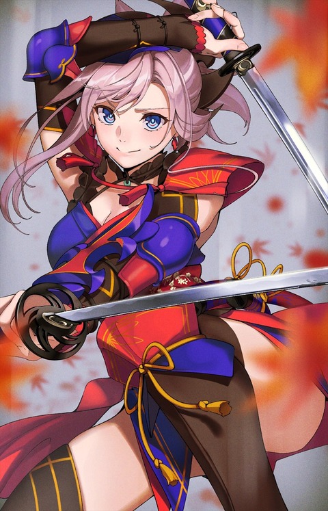まほよ 木陰で音楽を聴く大人青子イラスト 青子せんせー美しいです