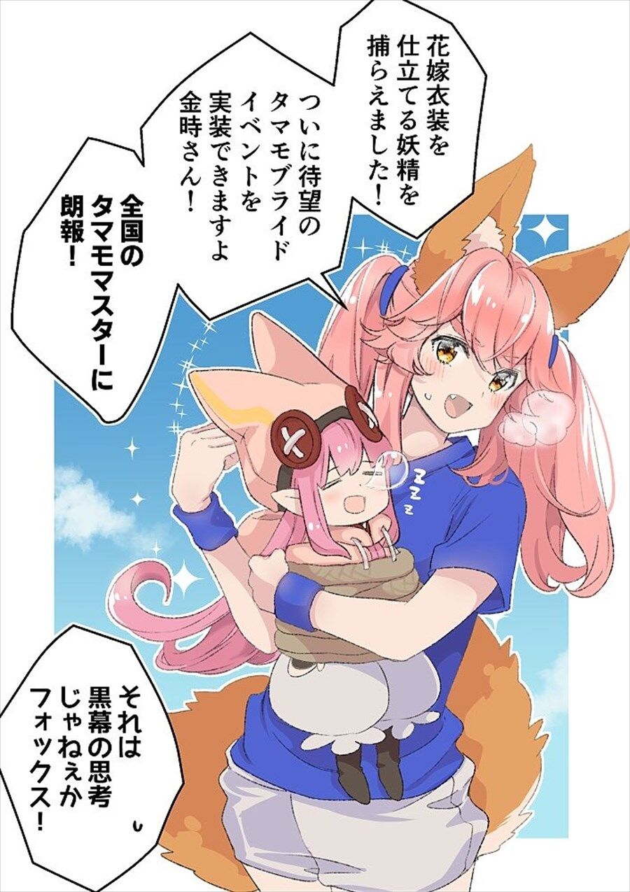 Fgo バベニャンを確保して自分の花嫁衣裳を作らせようとする玉藻 タマモブライド見てみたいです Fgo バベニャンを確保して自分の花嫁衣裳を作らせようとする玉藻 タマモブライド見てみたいです