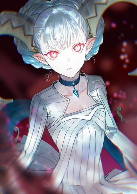 Fgo タカ氏のacティアマトイラスト 赤い目が素敵ですね Fgoまとめ カルデア速報