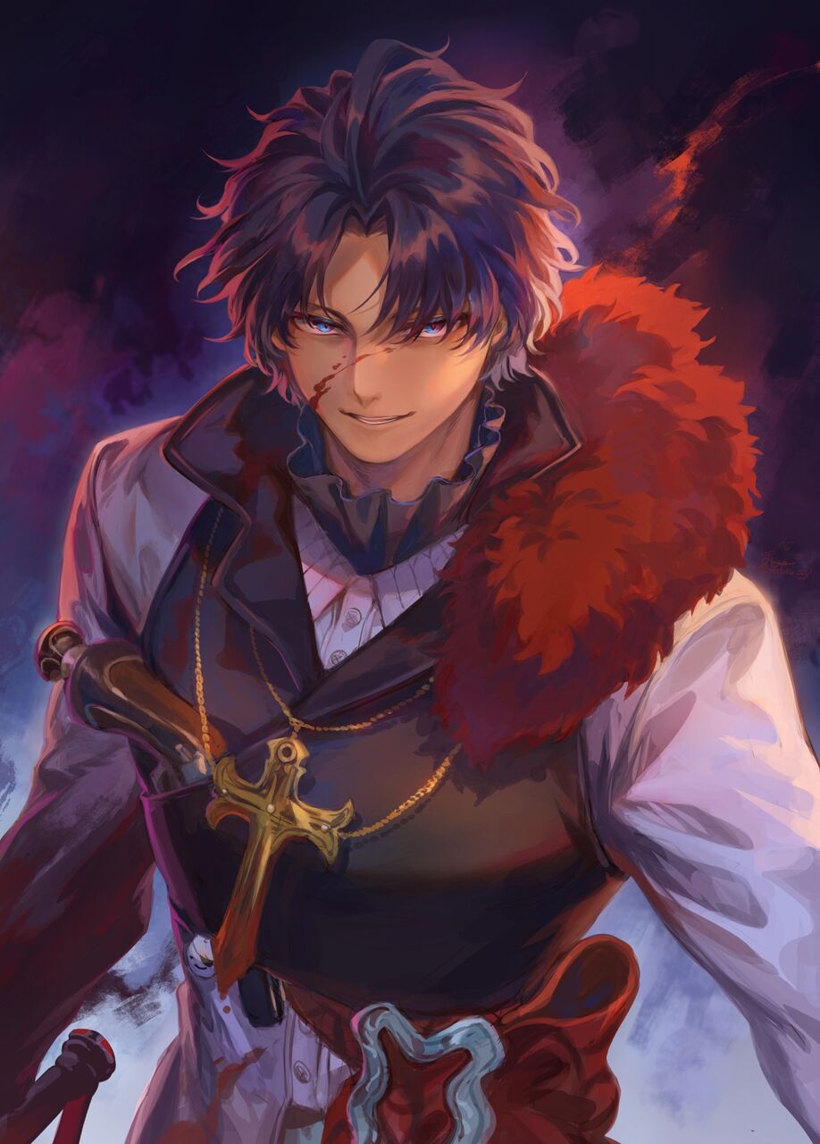 Fgo ましゅーさんのバーソロミュー君イラスト 顔が良すぎる