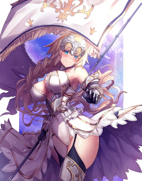 Fgo 聖女ジャンヌイラスト 旗持ち聖女いいぞ Fgoまとめ カルデア速報