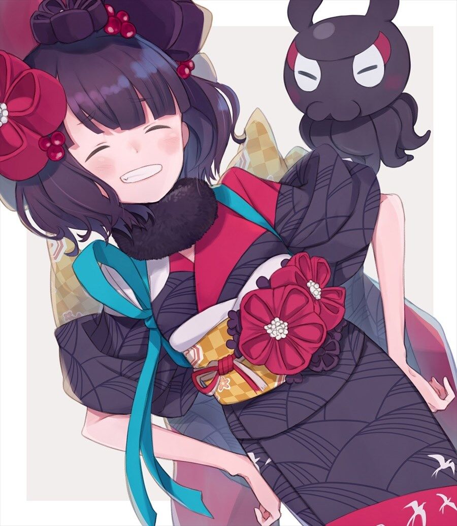 Fgo Totaさんの笑顔の日の笑顔北斎ちゃんイラスト 北斎ちゃんの笑顔眩しすぎる