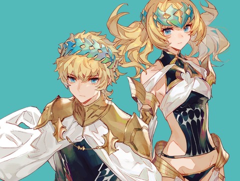 Fgo ちょこ庵さんのディオスクロイイラスト 美男美女すぎるな Fgoまとめ カルデア速報 Fgo ちょこ庵さんのディオスクロイイラスト 美男美女すぎるな Fgoまとめ カルデア速報