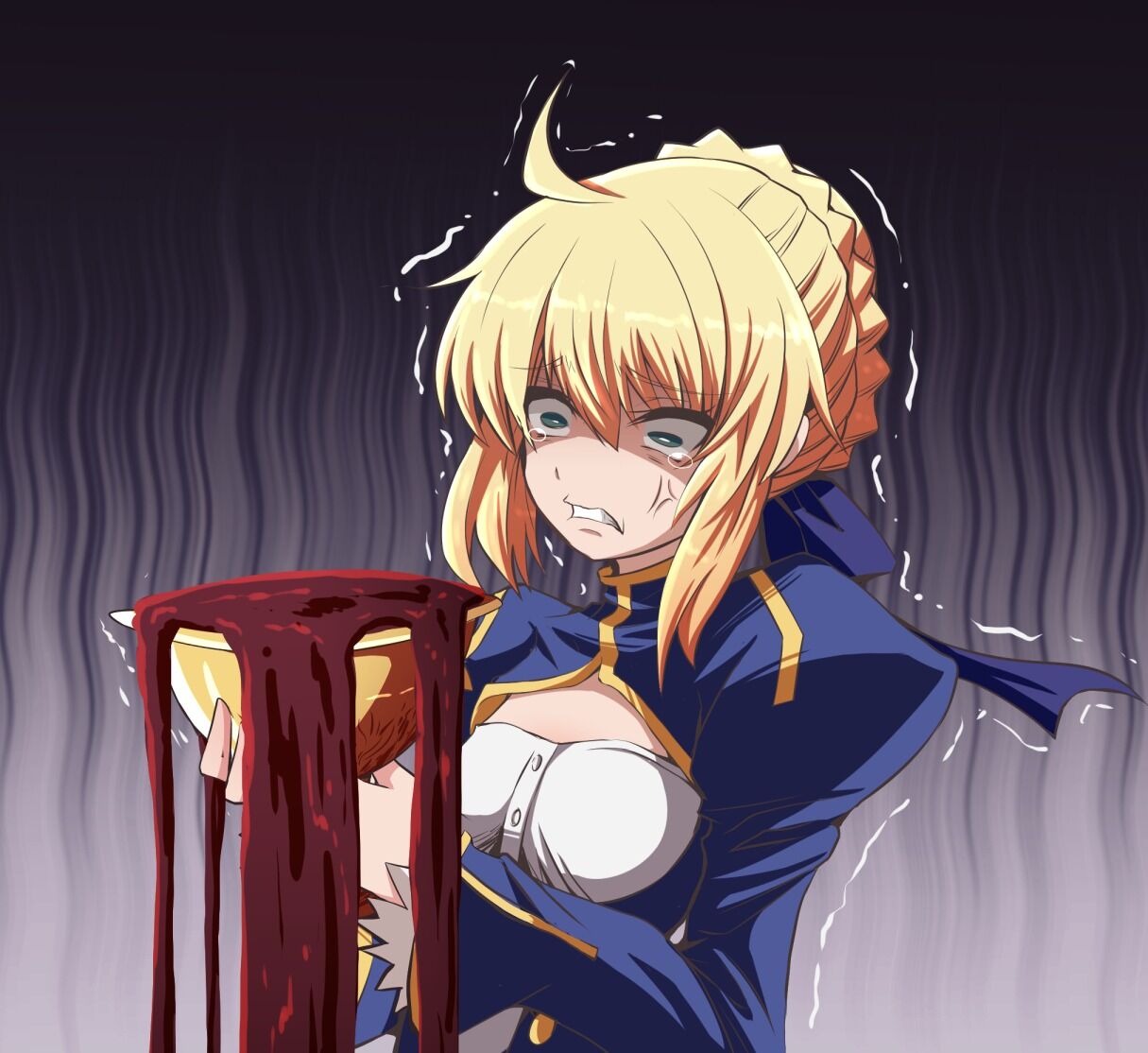 Fgo 聖杯チョコの理想と現実ｗｗｗ これはセイバーさんもキレますわｗ