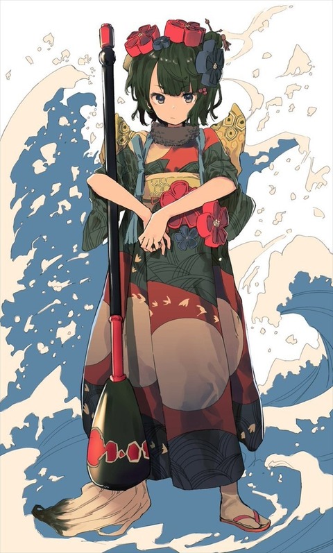 Fgo みえはるさんの北斎ちゃんイラスト 仁王立ち北斎ちゃんもいい Fgo みえはるさんの北斎ちゃんイラスト 仁王立ち北斎ちゃんもいい