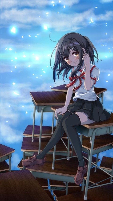 Fgo 制服姿の美遊イラスト 雰囲気ある美遊もいいね