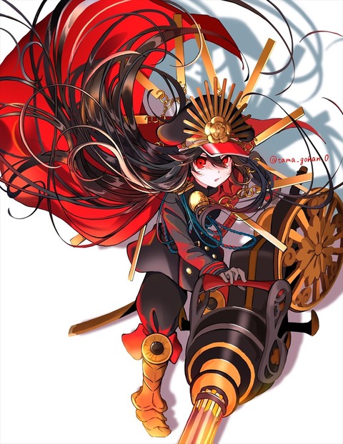 Fgo ユイさんのノッブイラスト 武装ノッブかっこいいぞ Fgoまとめ カルデア速報