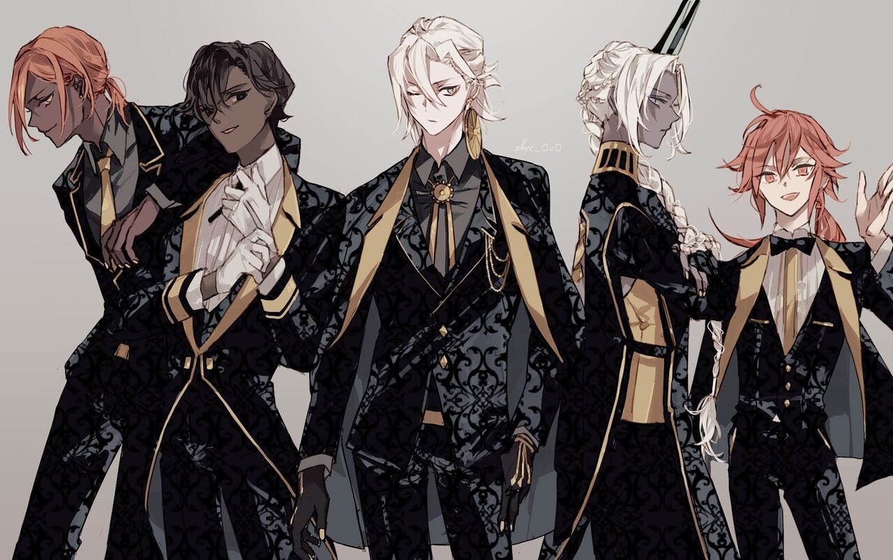 Fgo ドレスコーデなインド勢イラスト 男女共に美しいな